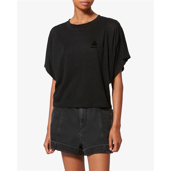Isabel Marant Etoile KYANZAE T-shirt, Sort